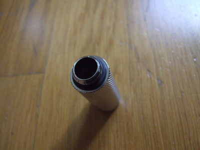 Adapter zgjatues Barrow 40mm, G1/4 male to female, argjendtë