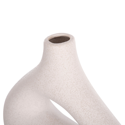 Dekor tavoline qeramike Isil 29x11x29Hcm (HM4597.01), bardhë