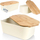 Kuti buke Vilde Kinghoff 259303, bambu dhe plastikë, 33x18.5x12 cm, krem