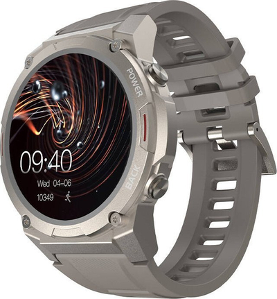Smartwatch HiFuture FutureGo Mix2, ekran 1.43\" AMOLED, Bluetooth, gri