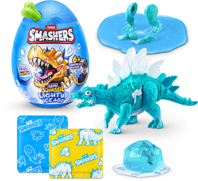 Lodër figurë Zuru Smashers Dino Egg Small 74137, surpriza dinosaur, blu
