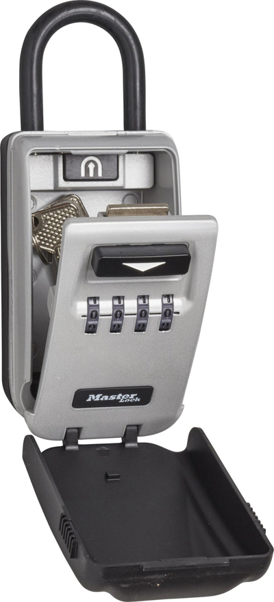Kasadë çelësash Master Lock 5424EURD, me varëse, kod me ndriçim, gri
