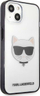 Mbrojtëse telefoni Karl Lagerfeld Choupette, transparente, për iPhone 13 Mini, e bardhë