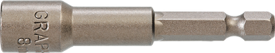 Kapak magnetik Graphite 57H994, 13x65mm, 1/4", metalik