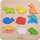Tabelë loje Masterkidz Wooden Shape Sorter, shumëngjyrëshe