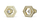 Vathë për femra Guess Tiny Dancer JUBE04651JWYGT/U, të artë