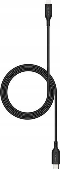Kabllo karikimi Mophie Essentials USB C në Lightning, 1m, 60W, e bardhë