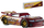 Lodër makinë metalike Disney Cars Nascar DC, 1:55, me pit stop, shumëngjyrëshe