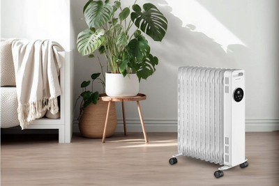 Radiator me vaj Concept RO3411, 2300W, ekran LED, i bardhë