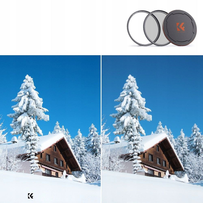 Filter magnetik CPL K&amp;F Concept Nano X, 82mm, rezistent ndaj ujit, i gjelbër