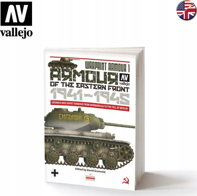 Libër referencë modelizmi Vallejo Warpaint Aviation 1 Fall of Iron, avionë ushtarakë, ilustrime me ngjyrosje