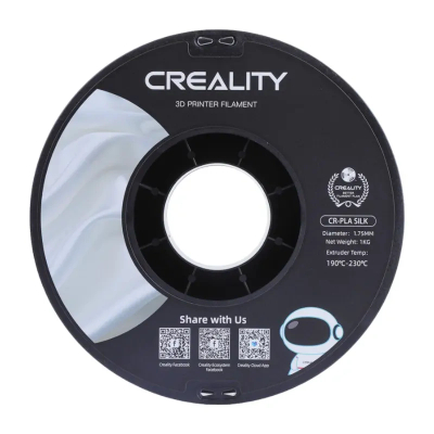 Filament 3D Creality CR-PLA Silk, 1.75mm, 1kg, blu metalik