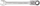 Çelës i kombinuar NEO, 17 mm