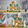 Set ndërtimi LEGO Minecraft The Iron Golem Fortress 21250, për kalamaj 9+ vjeç, me shumë ngjyra
