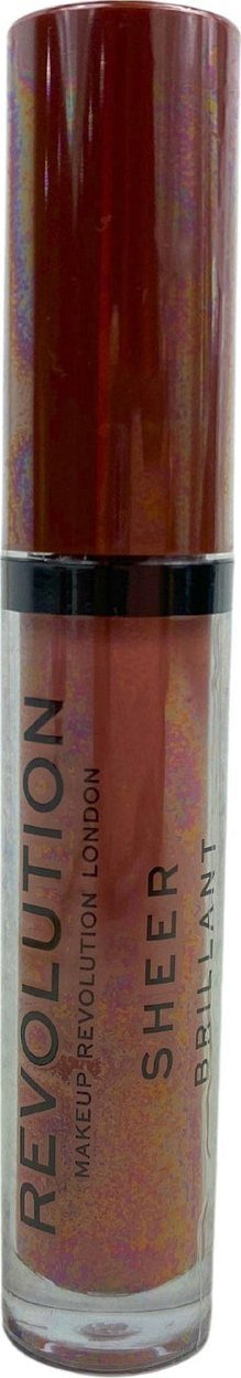 Lip gloss Makeup Revolution Vegan 123 Brunch, 35ml, nude
