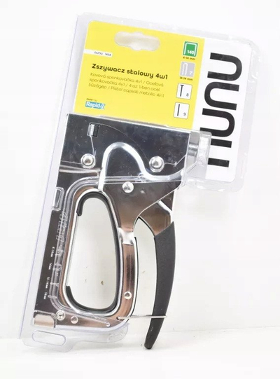 Kapishe manuale Rapid 1457 Universal, çelik, 6 14mm, argjendtë