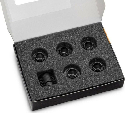 Lidhëse kompresioni EKWB EK Quantum Torque STC 12/16, për tuba të butë 12/16mm, set 6 copë, e zezë