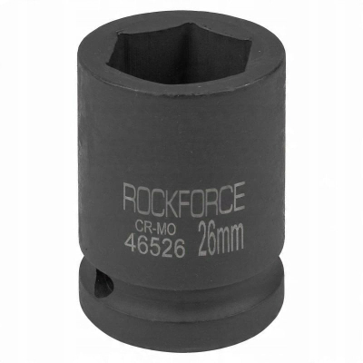 Çelës çorap Rockforce Socket 3/4", 26mm, 6-këndor, metalik