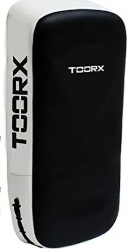 Jastëk goditës TOORX BOT-039, lëkurë sintetike, për kickboxing, i zi e i bardhë