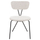 Karrige ngrënieje Dory 48,5×61×76 Hcm (HM9855.03), zezë/ gri