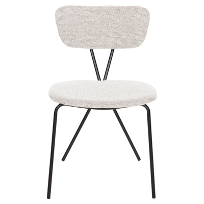 Karrige ngrënieje Dory 48,5×61×76 Hcm (HM9855.03), zezë/ gri