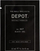 Xел за коса Depot No. 307 Black Gel, силно фиксирање, 10 ml, црн