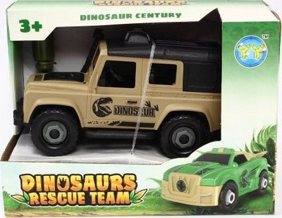 Lodër makinë dinosaur MZ Import MY6602AB, me rrota që montohen, me shumë ngjyra