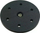 Disk kokë për lëmues gipsi Dedra DED77661, 225mm, me vrima, i zi
