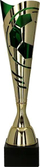 Kupë sportive Tryumf 3158F, 27cm, metal, ari dhe e gjelbër