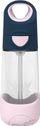 Shishe uji B.Box Indigo Rose, me pipëz, 450ml, blu me rozë