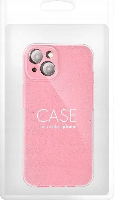 Futrollë Blink plastike e tejdukshme për iPhone 16 Plus, 2 mm, TPU, rozë