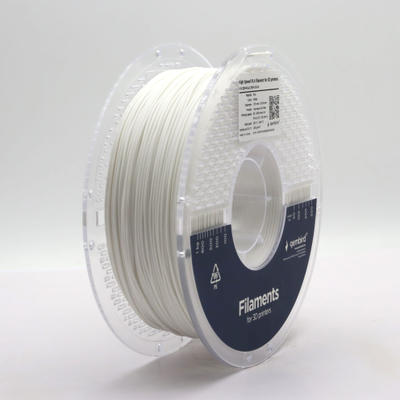 Filament 3D Gembird High Speed PLA, 1.75mm, 1kg, i bardhë