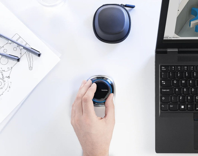 Машина 3D 3Dconnexion SpaceMouse Wireless, професионална, безжична, сива