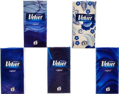 Facoleta higjienike Velvet Original, 4 shtresa, 10x9 copë