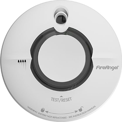 Detektor tymi FireAngel ST-630-INT, me komunikim pa tel, i bardhë