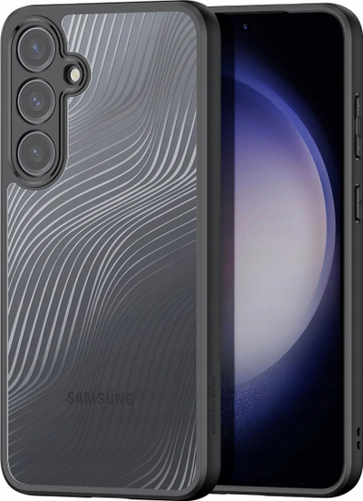 Mbrojtëse telefoni DUX DUCIS Aimo Series, për Samsung Galaxy S24 Plus, plastike dhe TPU, e zezë
