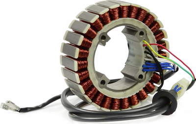 Stator rrethor Tvardy T05011 CT05011-2, mbështjellje bakri, me kabllo, gri