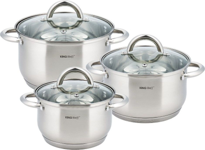 Set tenxheresh me kapak KingHoff KH-4447, 6 pjesë