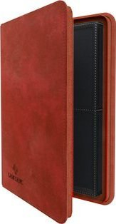 Album letrash Gamegenic Zip Up 8 Pocket, 160 letra, i kuq