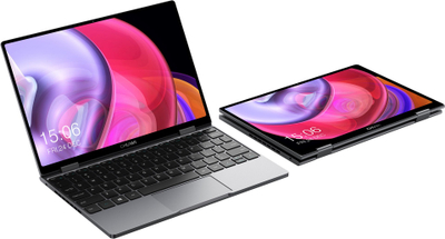 Лаптоп CHUWI MiniBook X 2023 K2 SR, 10.51\", 12GB RAM, 512GB SSD, сив