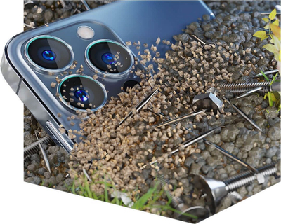 Mbrojtës lente 3mk Lens Protection Pro, për iPhone 16 Pro 16 Pro Max, i zi