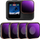 Set filtrash ND për GoPro Hero 13 12 11 10 9, 4 në 1, ND4 ND8 ND16 ND32