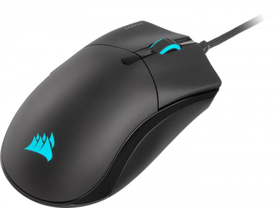 Гејминг глушец Corsair Sabre RGB Pro Champion Series, 18000 DPI, со кабел, црн