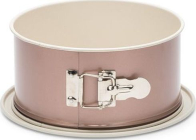 Tavë rrethuese Patisse Springform, 18 cm, buzë e lartë 10 cm, çelik, copper