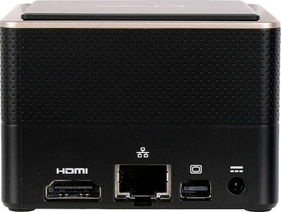 Mini PC ECS LIVA Q3 Plus V1605B, AMD Ryzen Embedded V1000, 8GB RAM 128GB, црн