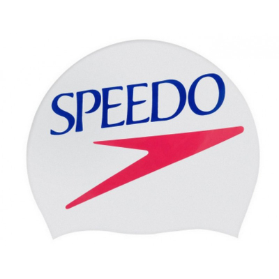 Kapelë për not Speedo, e bardhë/kaltër