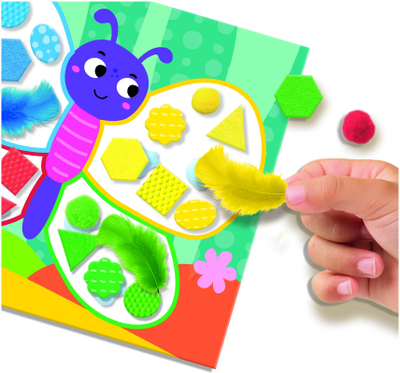Set lojërash edukative SES Creative Montessori Sorting Colours and Materials, për renditje ngjyrash dhe materialesh, shumëngjyrësh