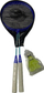 Set badminton Enero 105, raketa metalike, me toptha dhe kuti, shumëngjyrësh
