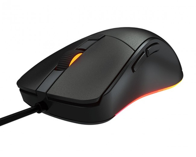 Maus gaming Cougar Surpassion EX, me kabllo, RGB, i zi