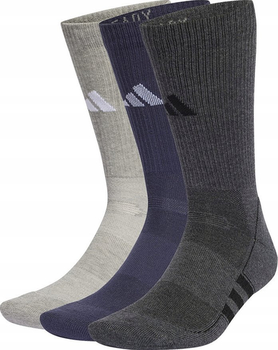 Çorape sportive Adidas Performance Cushioned Crew, 3 palë në pako, AEROREADY, shumëngjyrëshe